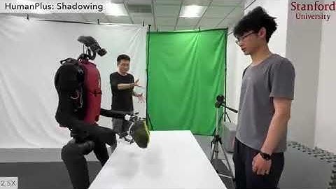 Robot Manusia Buatan Stanford University || HumanPlus: Humanoid Shadowing of Human Motion