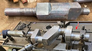 Manufacturing Crankshaft | Ammonia Compressor Crankshaft Turning | Mi mechanics | Factory process