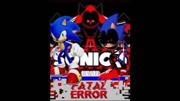 Sonic vs Fatal Error (All Forms) who is stronger? #sonic #fatalerror