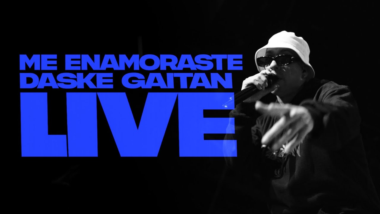 Daske Gaitán - Me Enamoraste (En Vivo)