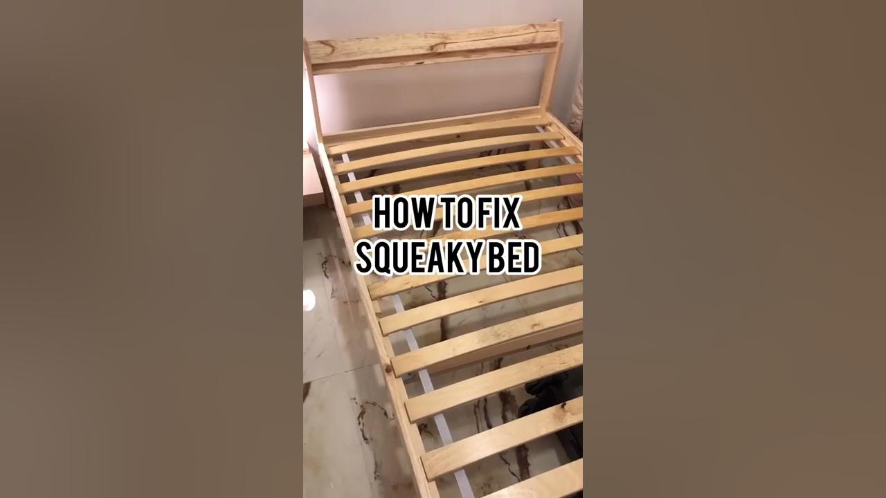 How to Fix IKEA Squeaky Bed Slats YouTube