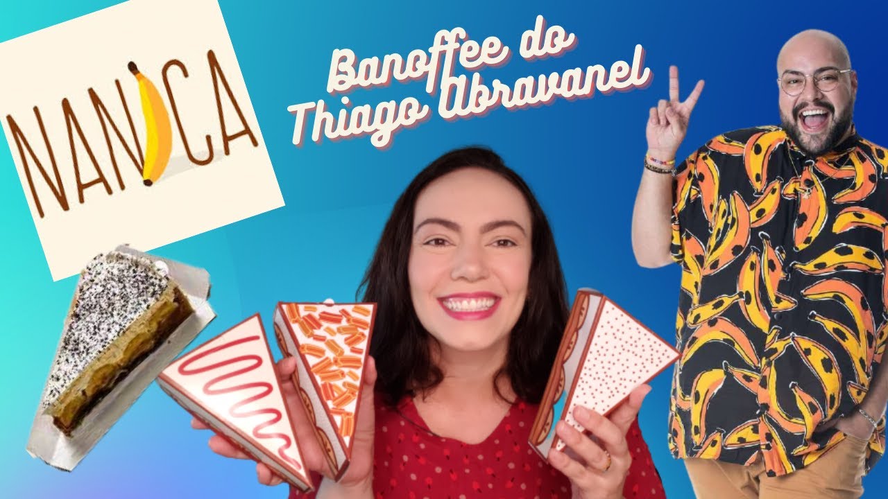 PROVANDO BANOFFEE E OUTRAS TORTAS DA NANICA DOCERIA DO THIAGO ABRAVANEL