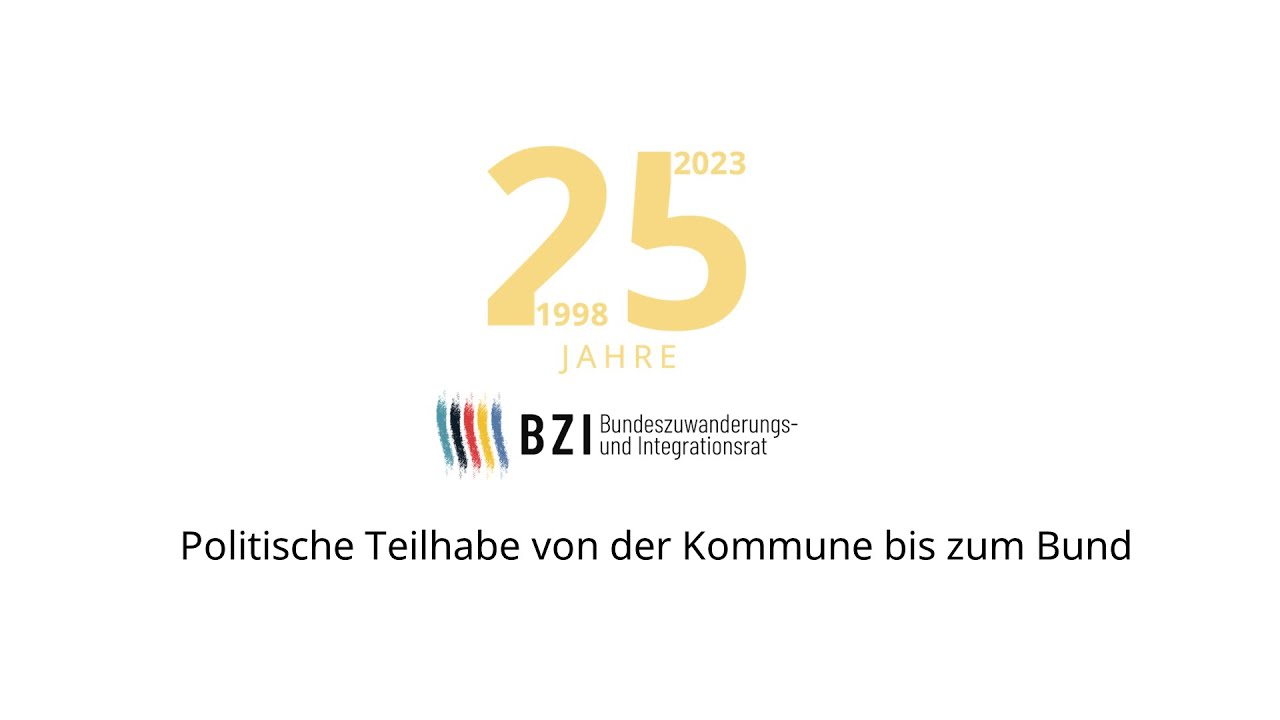 Imagefilm: 25 Jahre Bundeszuwanderungs- und Integrationsrat