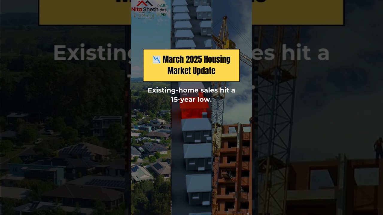 📉 March 2025 Housing Market Crash Warning? | Home Sales Fall, Prices Rise | Real Estate Snapshot 🏠