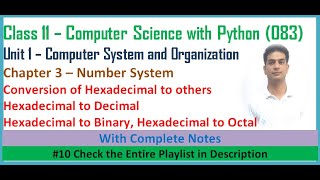 Number System | Class 11 Computer Science with Python | Chapter 3 Computer Science #10