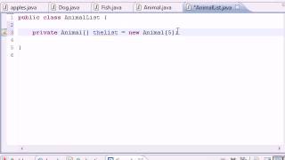 Java Programming Tutorial   60   Array Holding Many Objects
