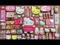 Special Series Pink Hello Kitty Slime | Mixing Too Many Things into Slime | Satisfying Slime