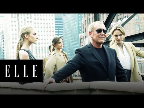 Michael Kors Behind-the-Shoot - ELLE Magazine Octo...