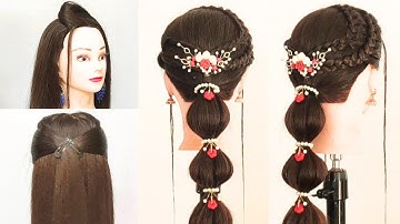 Beautiful Simple Easy Hairstyles | New Hairstyles For Girls - Latest HairStyle | Stylish Hair Style