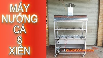 Lò nướng cá rô phi 8 con