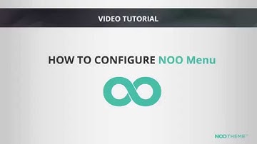 NOO Menu - WordPress Mega Menu Plugin - Getting Started