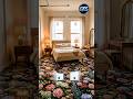 Floral Epoxy Floor Bedroom 🌸 Dreamy Luxury Room Transformation ✨ #shortvideo