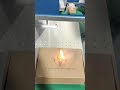 Amazing Precision: CO2 Laser Engraving on Paper Boxes #markingmachine