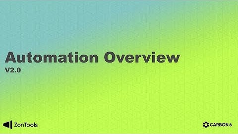 Zon.Tools V2.0: Automation Engines Overview