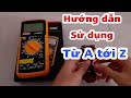 Hướng dẫn sử dụng Đồng hồ đo điện vạn năng Excel DT9205A