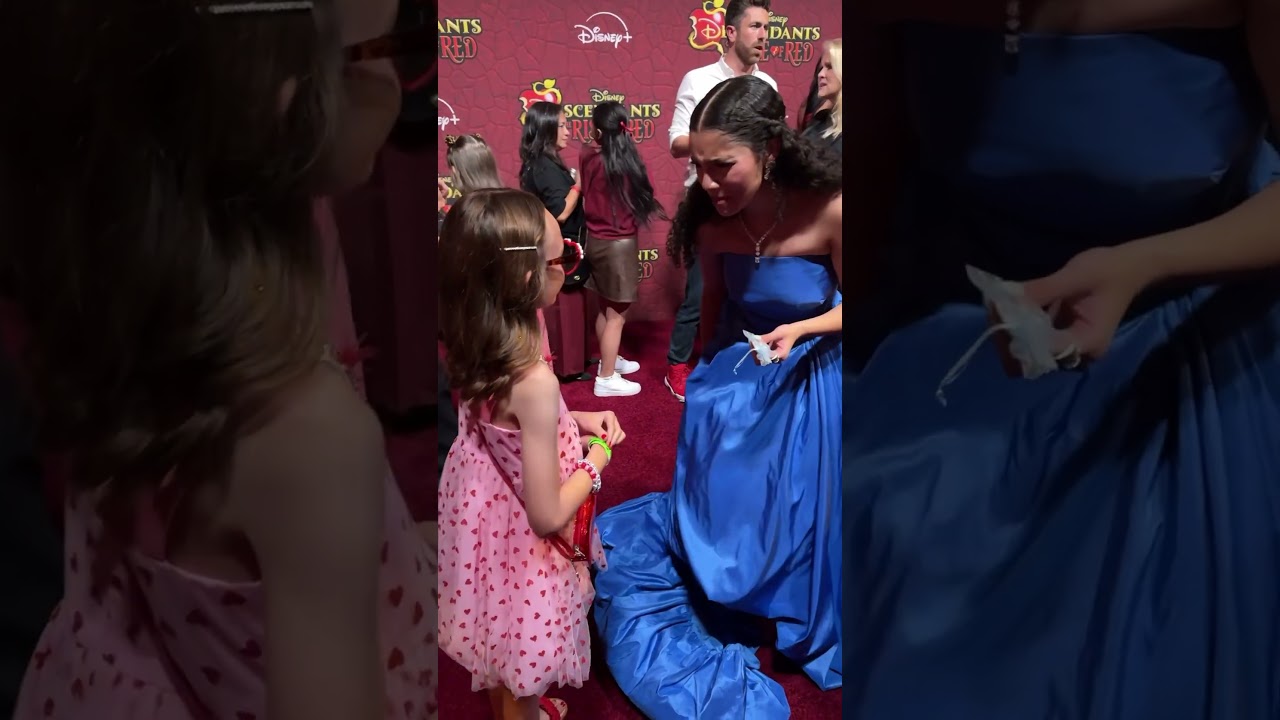 Meeting Malia Baker Descendants The Rise Of Red Premiere