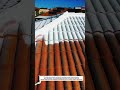 Satisfying Roof Coating Process | Amazing Roofing & Carpentry Transformation