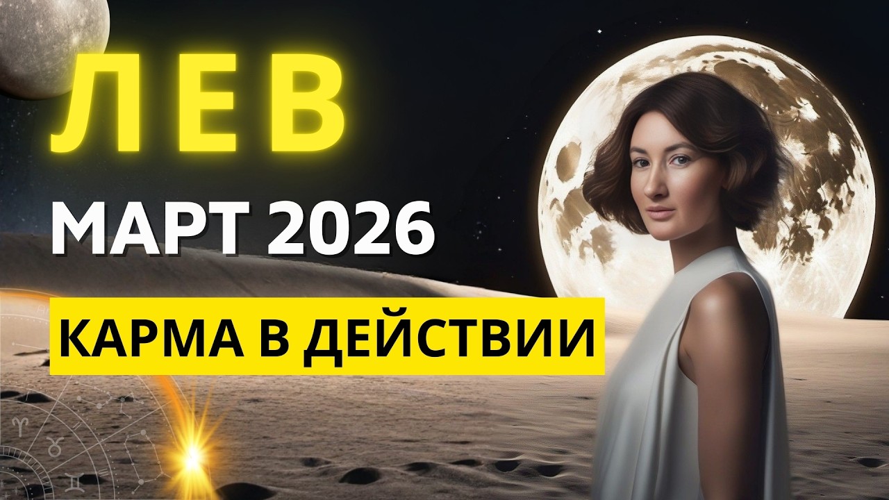 ЛЕВ ♌ март 2026 — ПРАВИЛА ИГРЫ МЕНЯЮТСЯ!