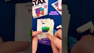 Stack the cats to build the 3D shape in Cat Stax Lvl 35. #puzzlesolving