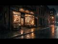 Rainy Night Bookstore in the City 🌙 Smooth Jazz Live &amp; Deep Study Ambience