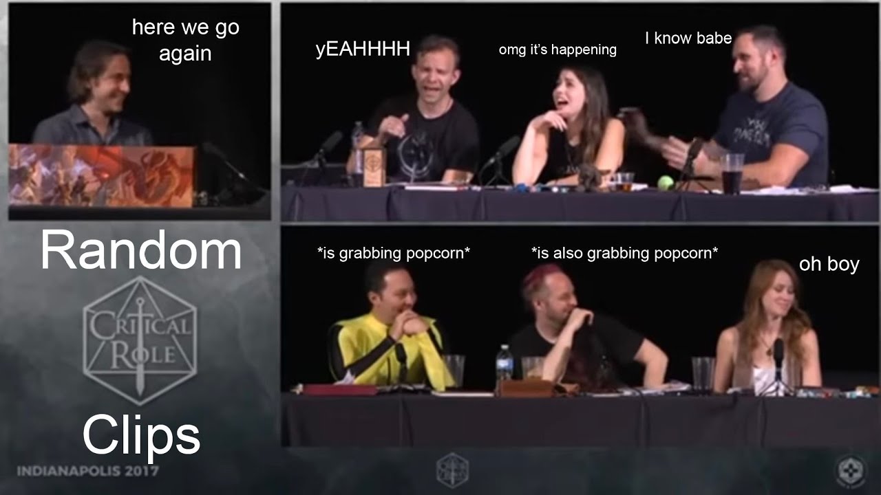 random critical role clips I have on my phone part 1 - YouTube
