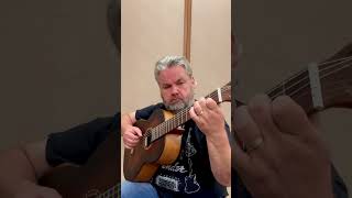 E Major and E Minor Riffs on Ortega Classical Guitar