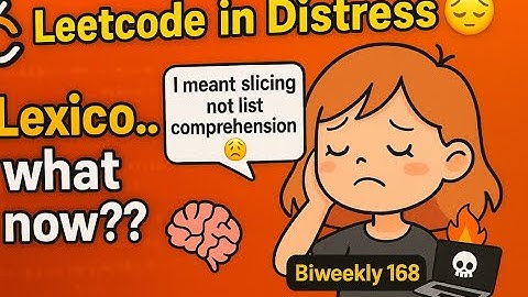 Leetcode in Distress (┬┬﹏┬┬)  | Lexicographically Smallest String After Reverse | Biweekly 168