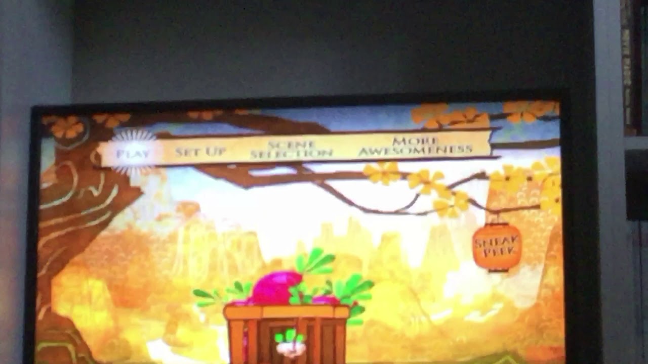 Kung Fu Panda 2 2011 DVD Menu Walkthrough - YouTube