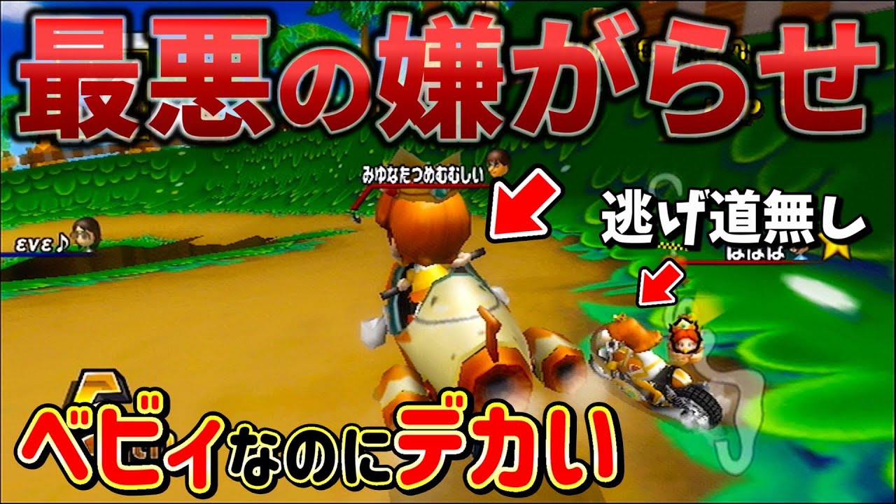 【門番】DKマウンテンのNISCを巨大キノコで封鎖する男【マリオカートWii】