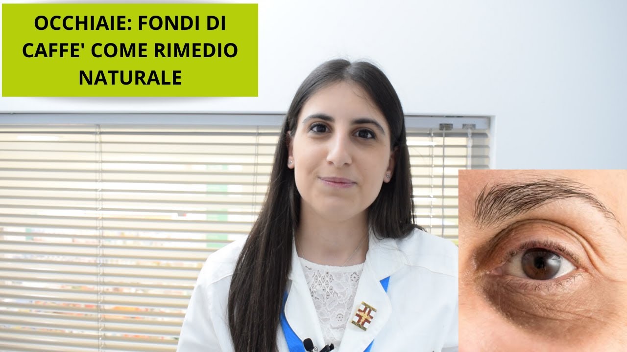 OCCHIAIE: FONDI DI CAFFE' COME RIMEDIO NATURALE