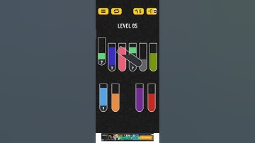 Water sort puzzle level 65
