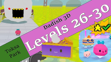 Dadish 3D - Levels 26-30 + Stars Walkthrough