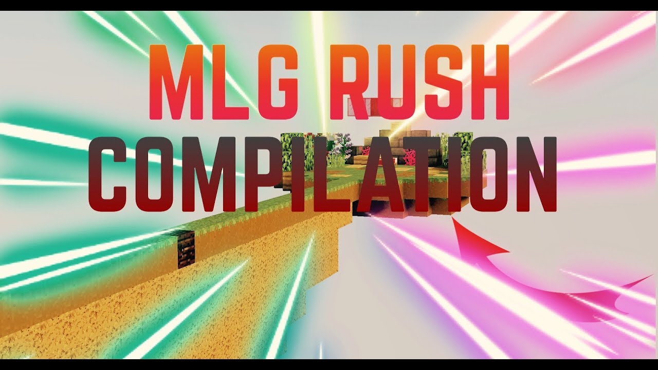 Compilation MLG RUSH Rush Nation Minecraft PE YouTube