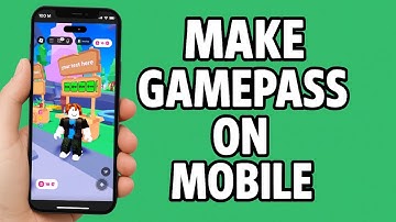 Hoe maak je een GAMEPASS in PLS Doneren op Roblox Mobile (passen aanmaken)