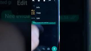 How To Edit WhatsApp Text message screenshot 1