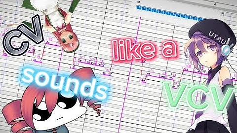 (UTAU TUTORIAL) HOW TO MAKE A CV VOICEBANK SOUND LIKE A VCV VOICEBANK (Definitive tutorial)!!