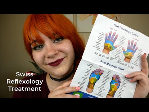 ASMR 🌟 Swiss Reflexology on You ~ Diagnosis, Massage & Treatment | Soft Spoken Personal Attention RP