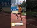 Young Athlete Speed Training at School Track in China