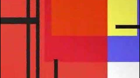 Piet Mondrian Animation
