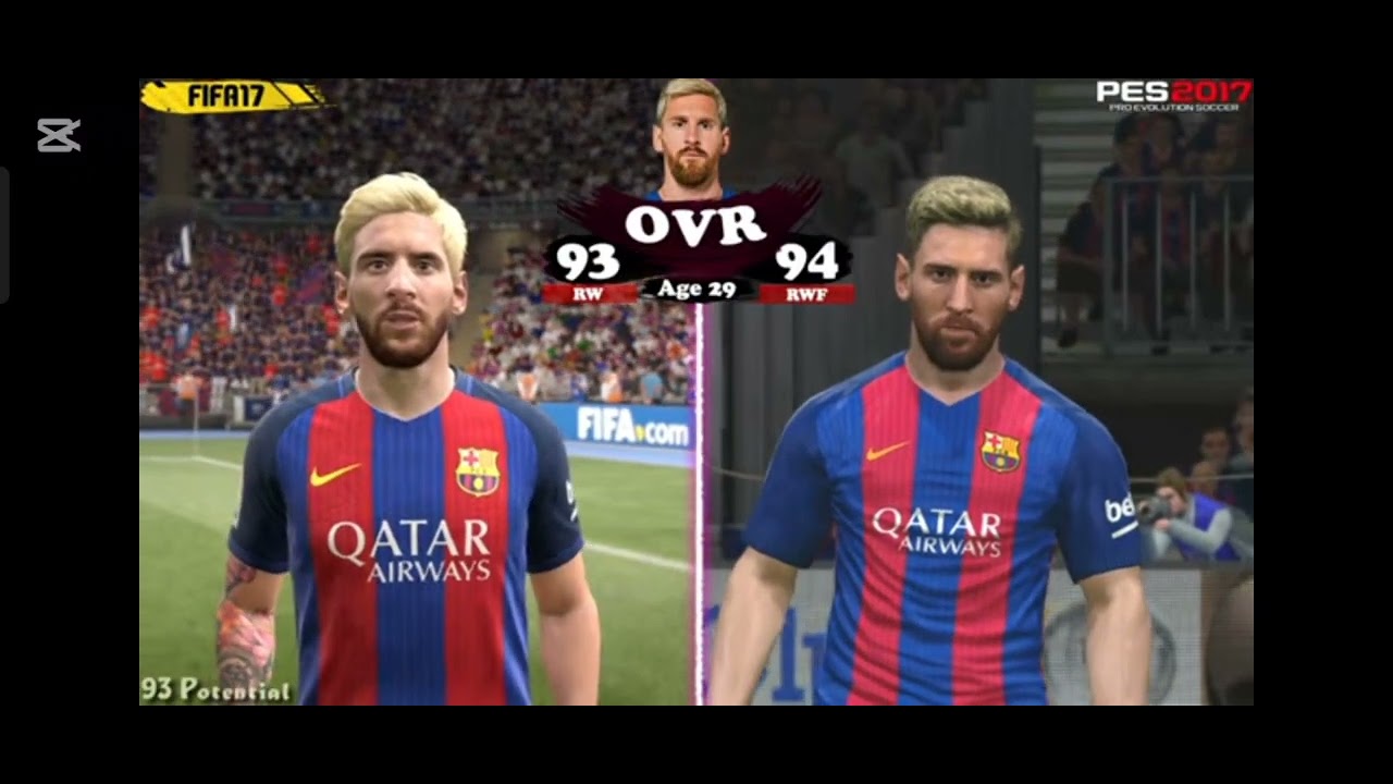 Messi evolution in fifa and efootball 