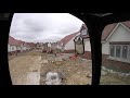 Footage of digger driver destroying £4m homes (Part 2)