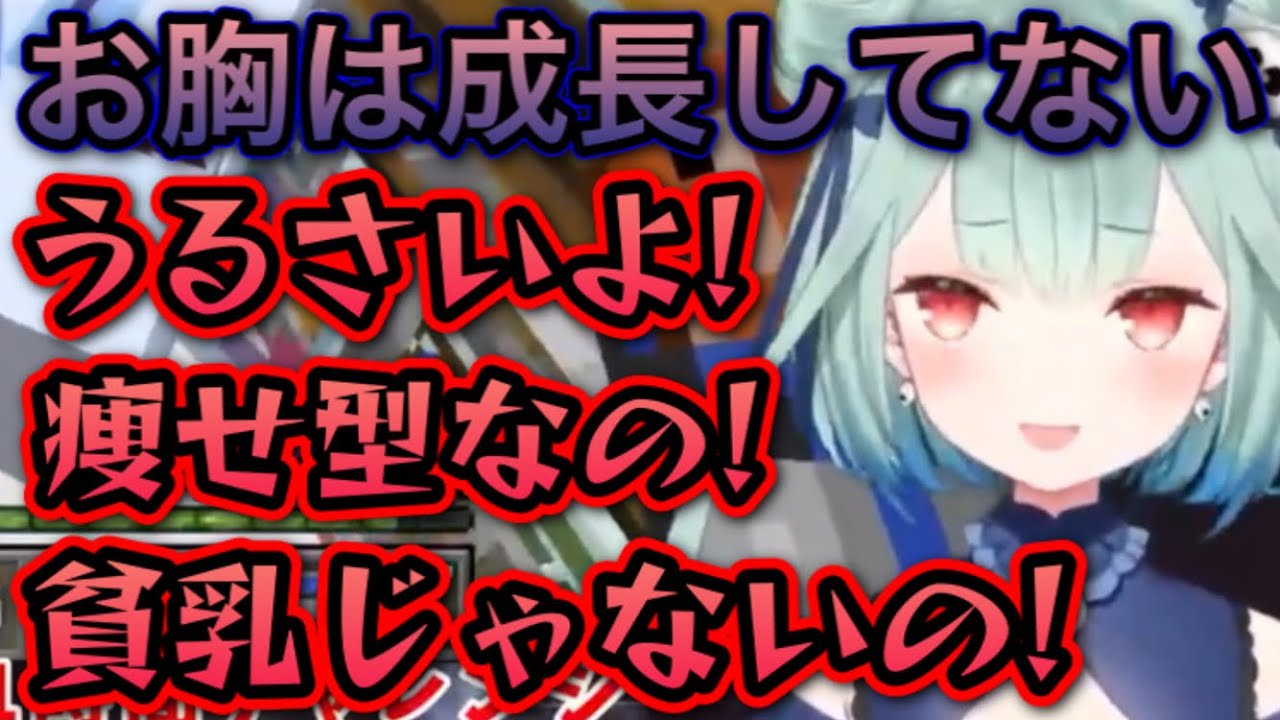 なんとか貧乳を回避したいるしあ【潤羽るしあ/切り抜き】