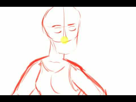 how to draw a character - YouTube
