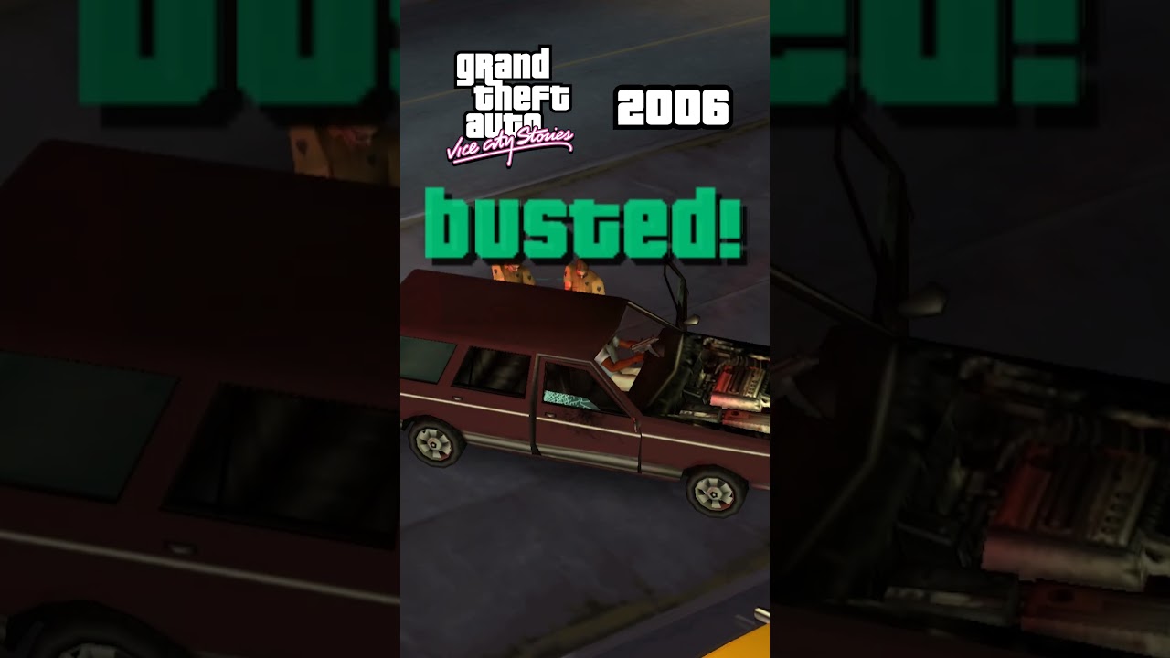 Behind Bars: Police Arrests from GTA 3 to GTA 5 !