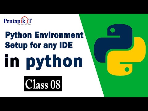 Python Environment Setup for any IDE | Class 8 | Pentanik IT