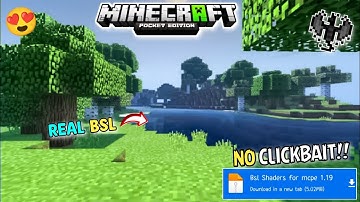 (Best) BSL Shader for Minecraft PE 1.19+ [1.19.80+ Support ] 100% Working