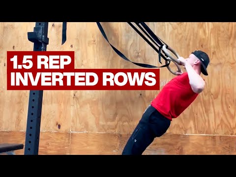 One and a Half Rep Inverted Row