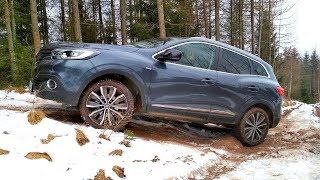 New 2018 Renault Kadjar 1,6 dCi 4x4 | Off-road Driving footage