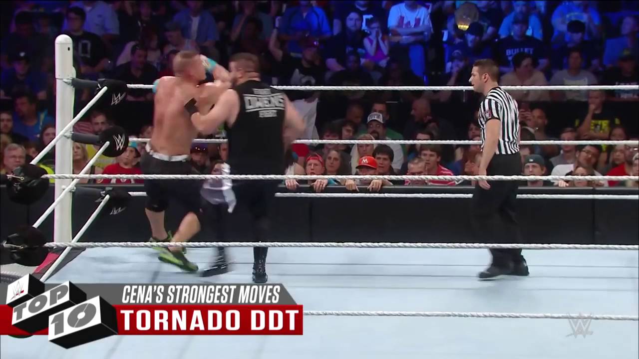 Wwe top 10 john cena moves YouTube