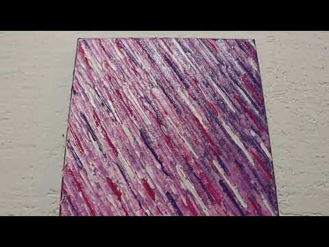 White pink purple knife texture